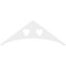 Ekena Millwork Pitch Winston Architectural Grade PVC Gable Pediment, 72"W x 27"H x 1"P (9/12) GPP072X027X100WIN - alternate 5